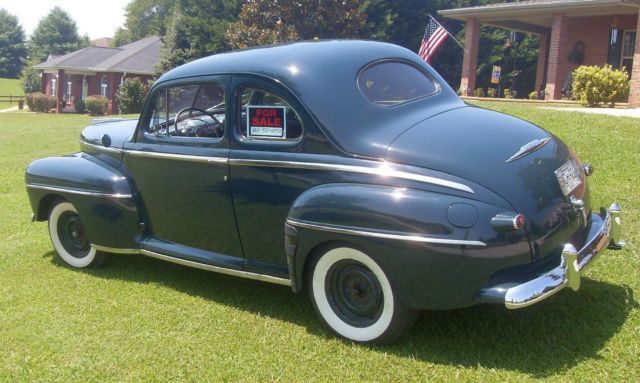 1948 Dark Green Ford Coupe Coupe