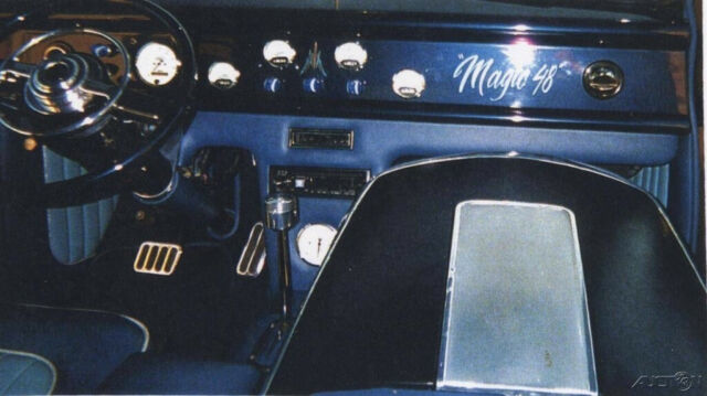 1948 White Ford Custom Coupe Coupe