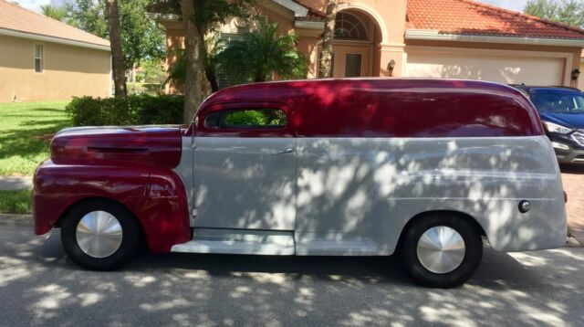 1949 Wrapped Ford Custom Panel Delivery Van Panel