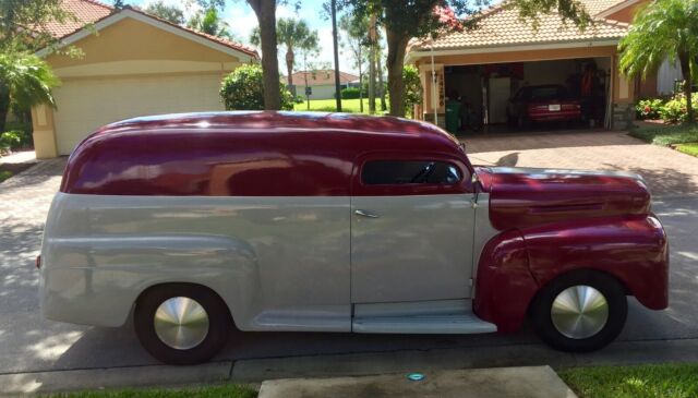 1949 Wrapped Ford Custom Panel Delivery Van Panel