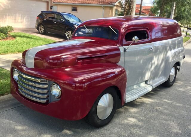1949 Wrapped Ford Custom Panel Delivery Van Panel