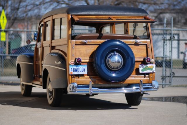1948 Blue Ford Other woody wagon