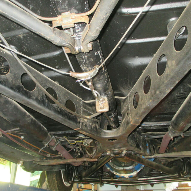 1948 Blue Ford DELUXE COUPE --