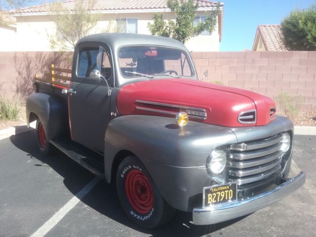 1948 Red & Black Ford Other Pickups pick up