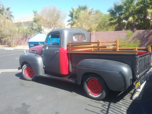 1948 Red & Black Ford Other Pickups pick up