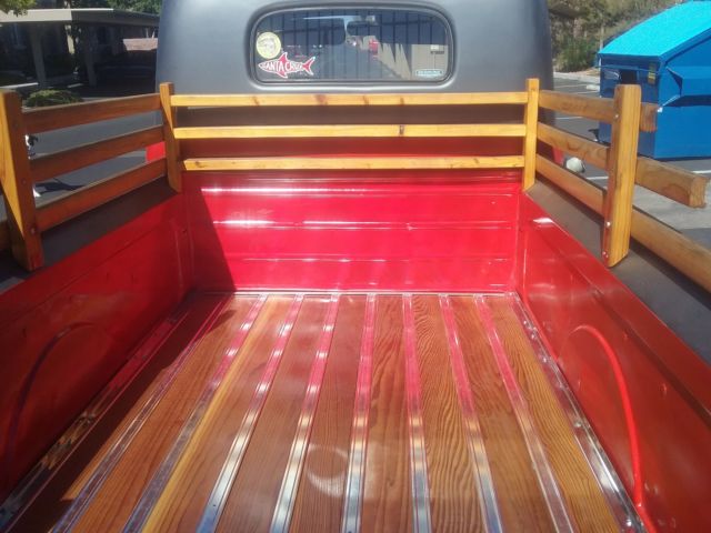 1948 Red & Black Ford Other Pickups pick up