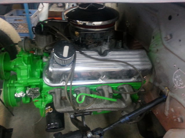 1948 Black Ford F-100 chopped top