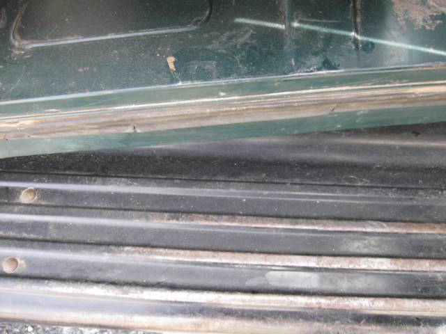 1948 green Ford F-100 pick up