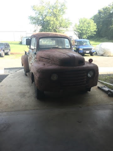 1948 Red Ford Other Pickups Standard Cab Pickup