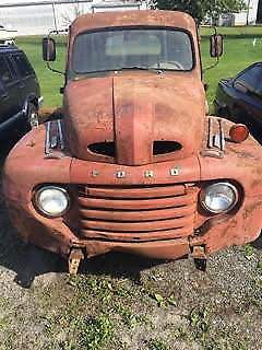 1948 Red Ford Other Pickups Standard Cab Pickup