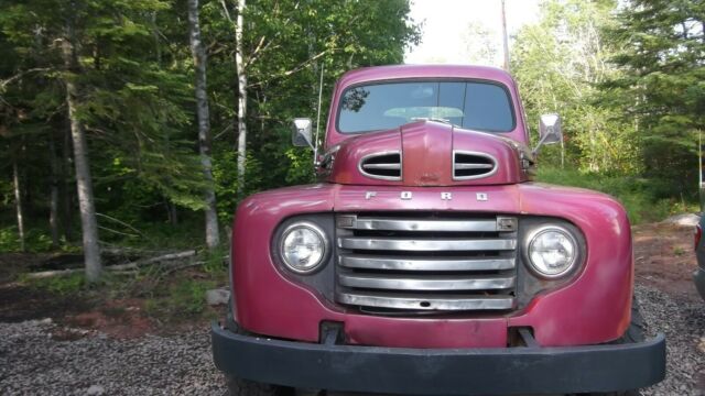 1948 Burgundy Ford Other Pickups Standard Cab Pickup