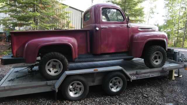 1948 Burgundy Ford Other Pickups Standard Cab Pickup