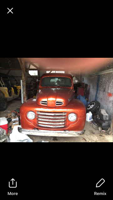1948 Copper Ford F-100 Standard Cab Pickup