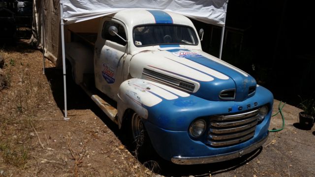 1948 Wht/blue Ford Other Pickups Regular