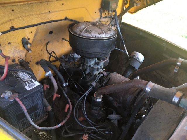 1948 Yellow Ford F5 Cab & Chassis