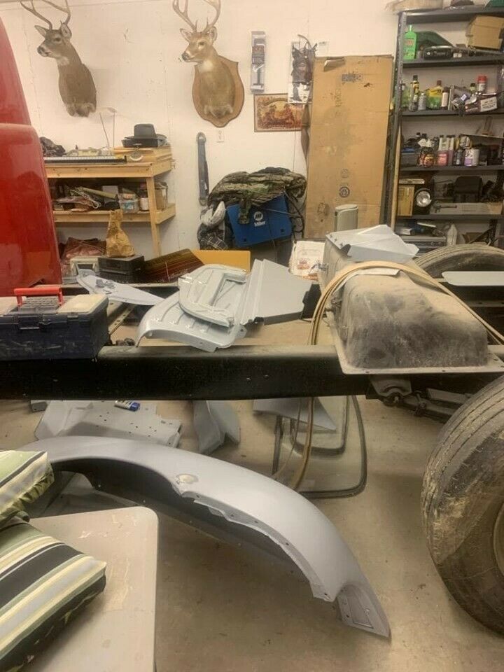 1948 Red Ford Other Pickups Cab & Chassis