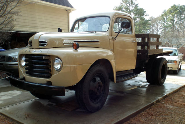 1948 yellow Ford Other Pickups