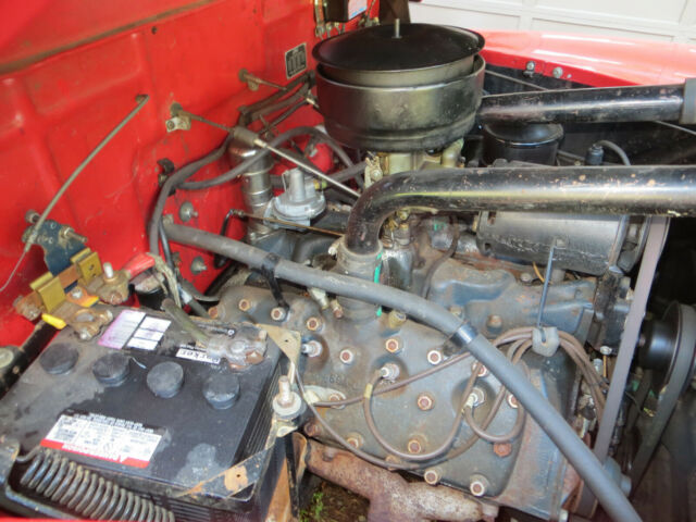 1948 Red Ford Sportsman Woody Convertible Convertible