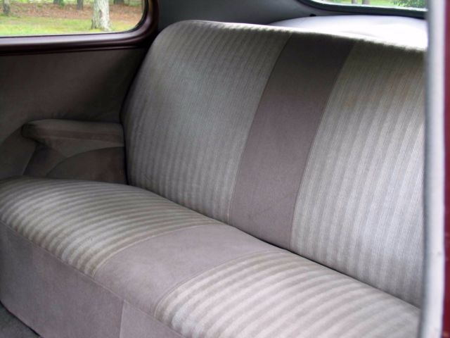 1948 Burgundy Ford Tudor Special Deluxe Coupe