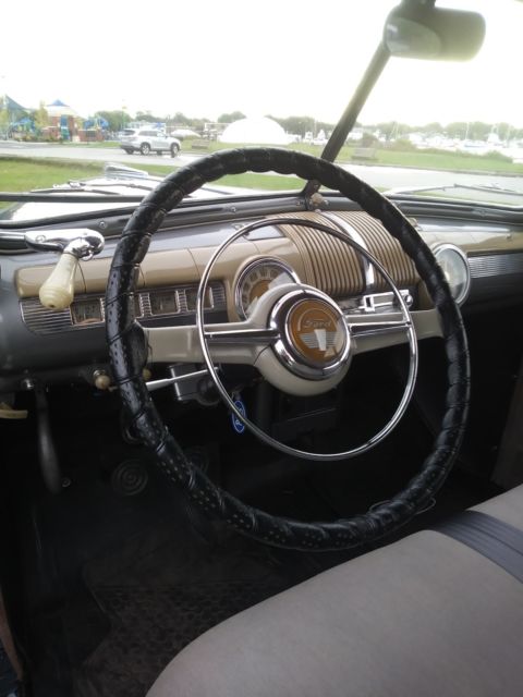 1948 Blue Ford Tudor Sedan