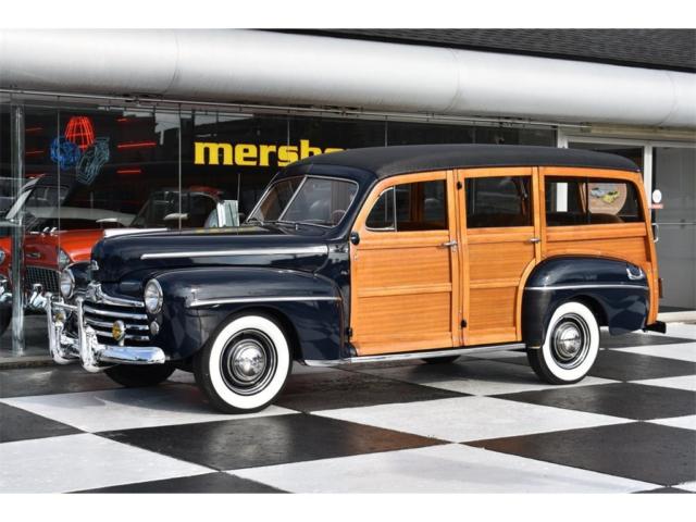 1948 Blue Ford Other Wagon