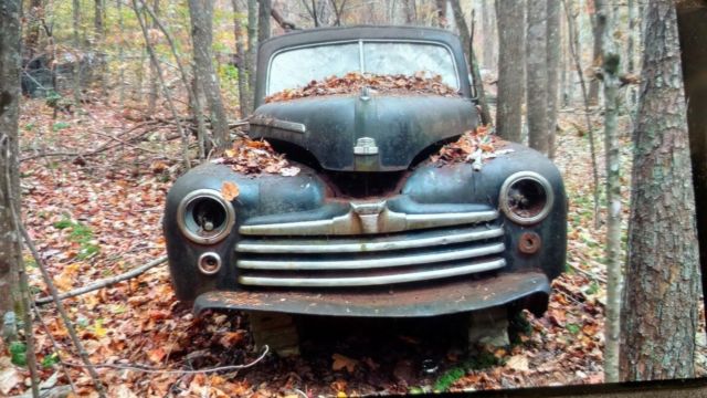 1948 Tuscan Tan Ford Woody Station Wagon