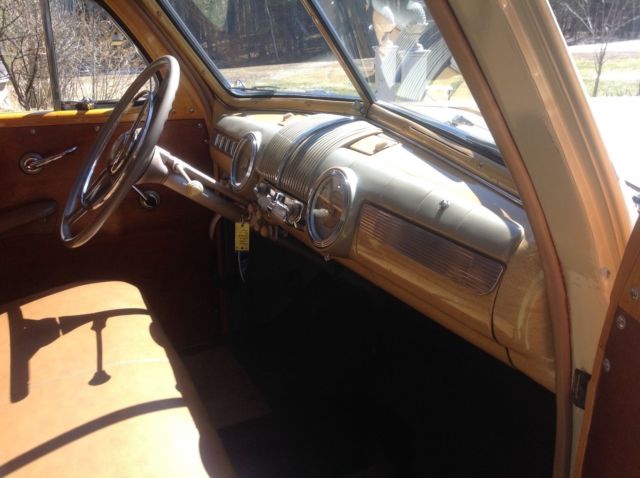 1948 Tuscan Tan Ford Woody Station Wagon