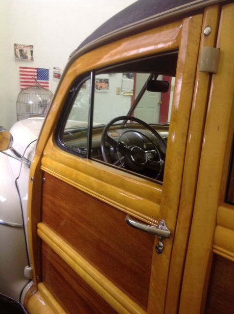 1948 Tuscan Tan Ford Woody Station Wagon