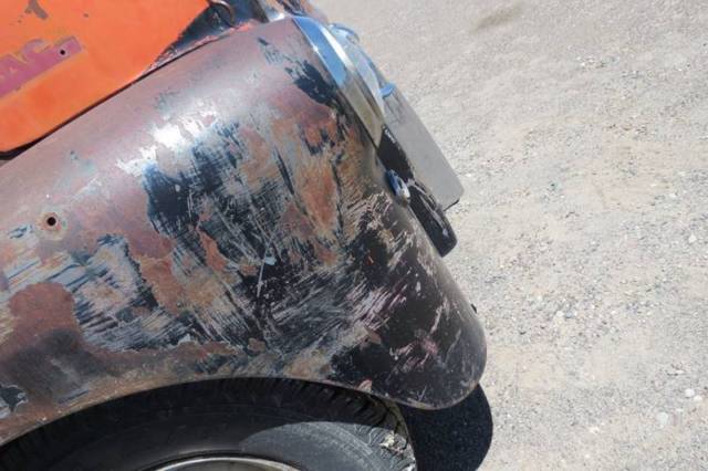 1948 Orange GMC TOPKICK Flatbed Truck