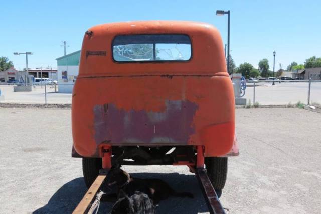1948 Orange GMC TOPKICK Flatbed Truck