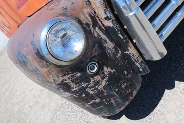 1948 Orange GMC TOPKICK Flatbed Truck