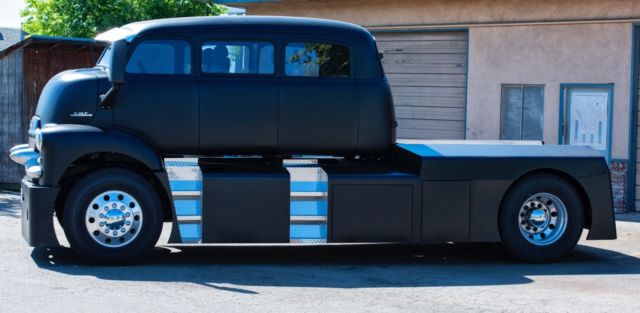 1948 Black GMC Custom Extended Crew Cab Pickup