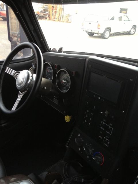 1948 Black GMC Custom Extended Crew Cab Pickup