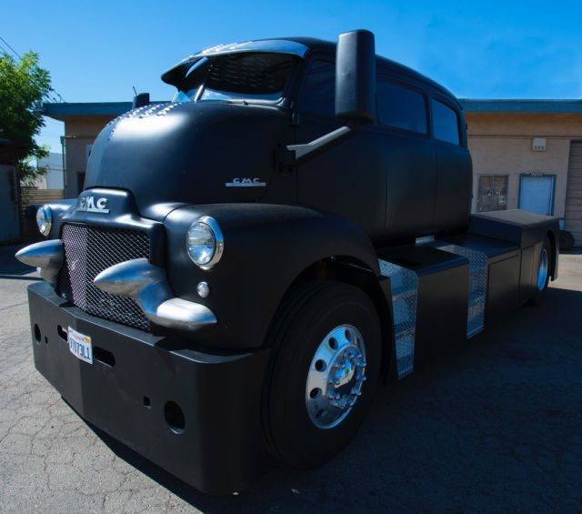 1948 Black GMC Custom Extended Crew Cab Pickup