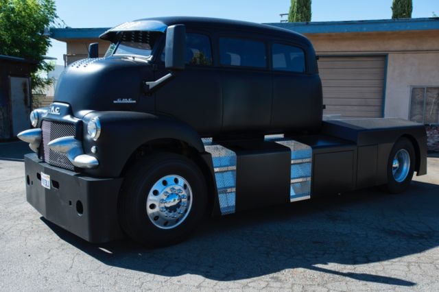 1948 Black GMC Custom Extended Crew Cab Pickup