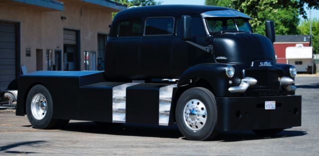 1948 Black GMC Custom Extended Crew Cab Pickup