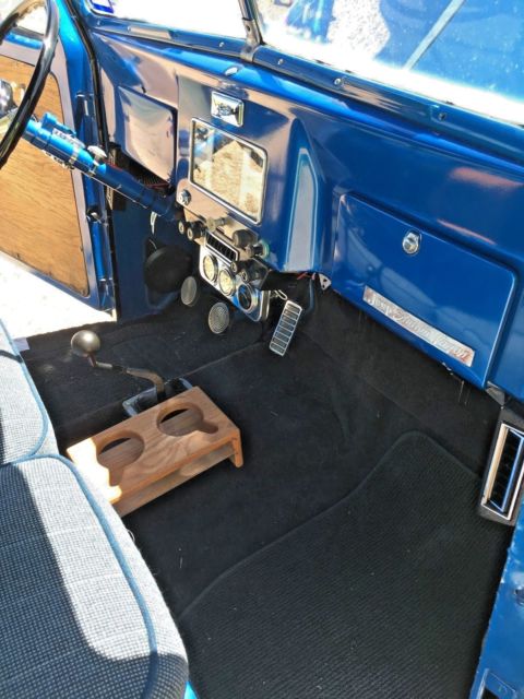 1948 Blue Willys Station Wagon Wagon