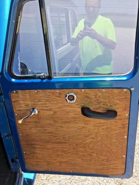 1948 Blue Willys Station Wagon Wagon