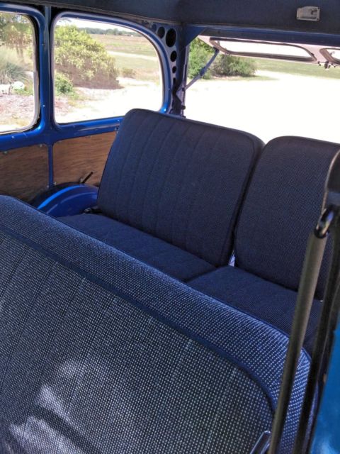 1948 Blue Willys Station Wagon Wagon