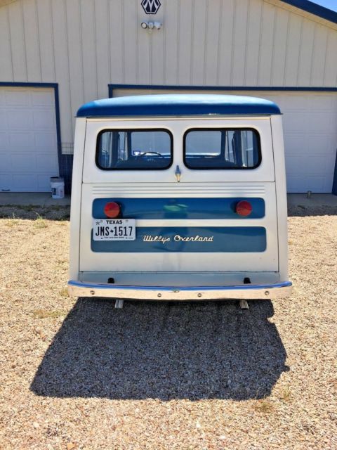 1948 Blue Willys Station Wagon Wagon