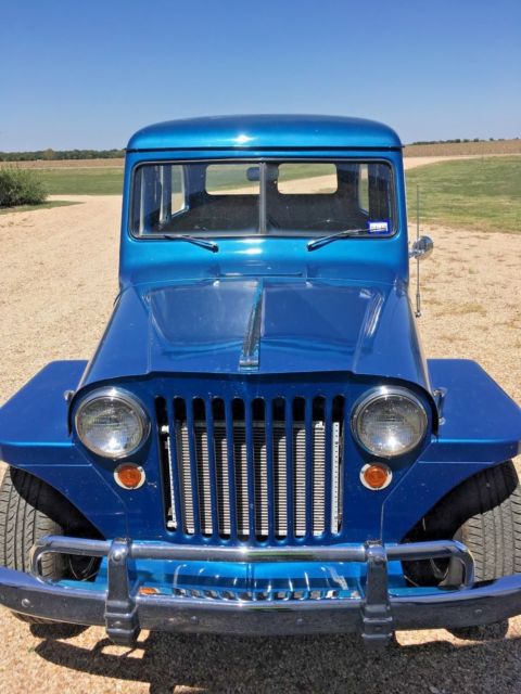 1948 Blue Willys Station Wagon Wagon
