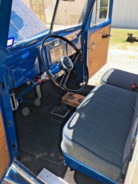 1948 Blue Willys Station Wagon Wagon