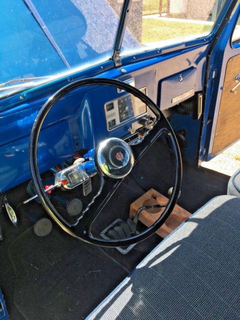 1948 Blue Willys Station Wagon Wagon