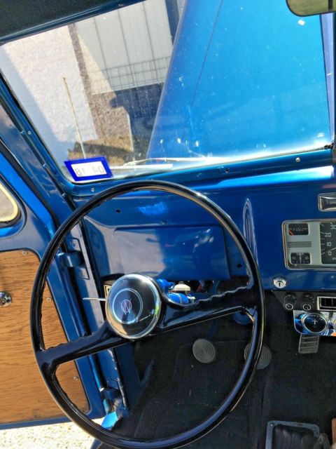 1948 Blue Willys Station Wagon Wagon