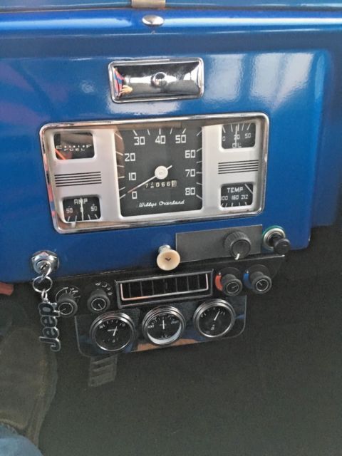 1948 Blue Willys Station Wagon Wagon