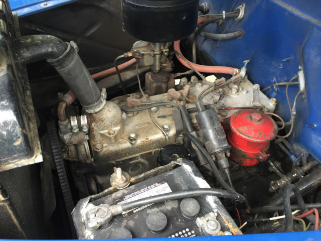 1948 blue Plymouth Special Deluxe Coupe Coupe