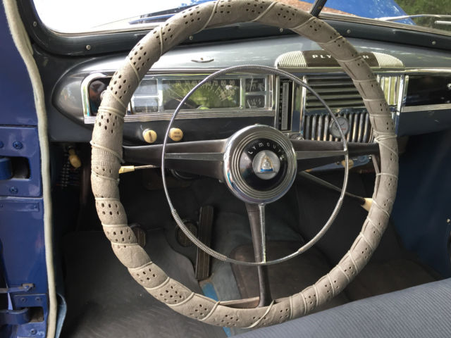 1948 blue Plymouth Special Deluxe Coupe Coupe