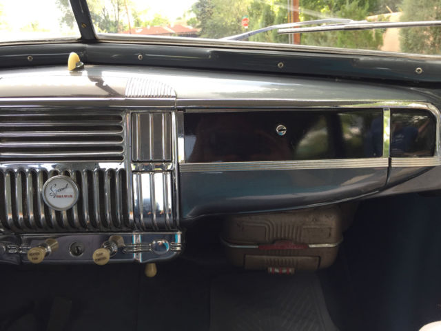 1948 blue Plymouth Special Deluxe Coupe Coupe