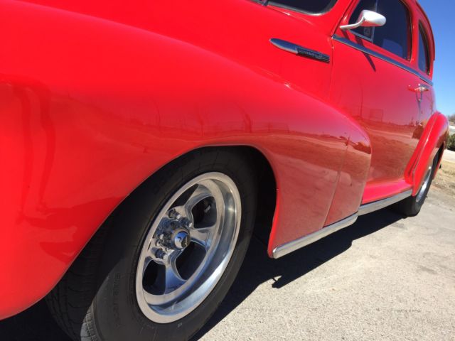 1948 Red Chevrolet Stylemaster