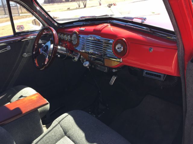 1948 Red Chevrolet Stylemaster